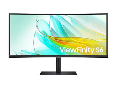 Samsung S65UC computerskærm 86,4 cm (34") 3440 x 1440 pixel UltraWide Quad HD LCD Sort