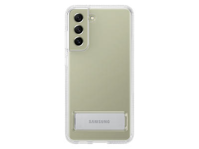 Samsung Clear Standing Rugged Cover S21 FE mobiltelefon etui 16,3 cm (6.41") Transparent