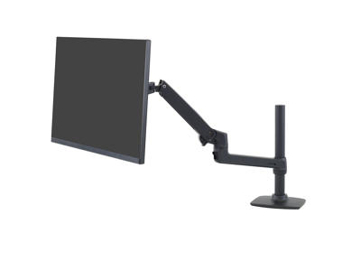 Ergotron LX Series LX DESK MOUNT LCD MONITOR ARM TALL POLE skærmbeslag og -stativer 86,4 cm (34") Skrivebord Sort