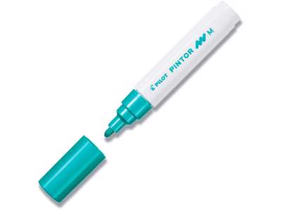 Hobby marker, Metal grøn, 1.4 mm, 1 stk, Pilot Pintor SW-PT-M-MG