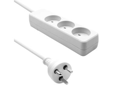 Microconnect MC-GRU0301EDBW stikdåse 1 m