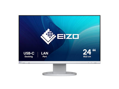 EIZO FlexScan EV2490-WT LED display 60,5 cm (23.8") 1920 x 1080 pixel Fuld HD Hvid