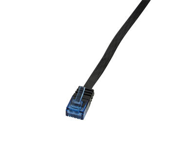 LogiLink 0.5m Cat.5e U/UTP netværkskabel Sort 0,5 m Cat5e U/UTP (UTP)