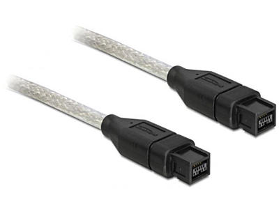 DeLOCK FireWire B/B, 2.0m 2 m Grå