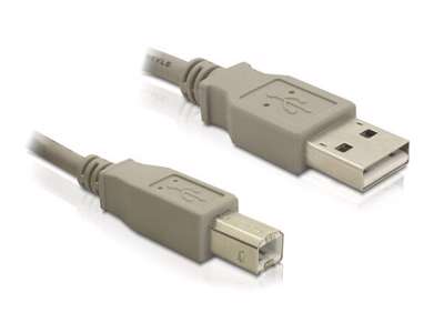 DeLOCK 82215 USB-kabel 1,8 m USB A USB B Grå