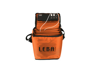 Leba NoteBag NB2-5T-ORA-UC-SC administration af bærbar enhed - vogn & kabinet Kasse til administration af bærbar enhed Orange