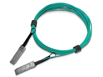 Nvidia 980-9I45J-00H010 InfiniBand og fiberoptisk kabel 10 m QSFP56 Turkisfarve