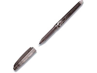 Rollerball gelpen, 0.5 mm, 0.25 mm, Sort, Pilot FriXion Point BL-FRP5-B