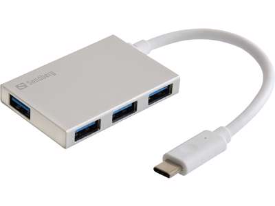 Sandberg USB-C to 4 xUSB 3.0 Pocket Hub 