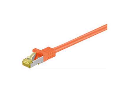 Microconnect SFTP70025O netværkskabel Orange 0,25 m Cat7 S/FTP (S-STP)