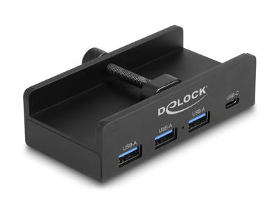 DeLOCK 64284 interface hub USB 2.0 Type-A 5000 Mbit/s Sort