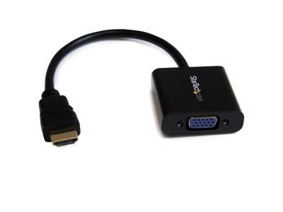 StarTech.com HD2VGAE2 videokabel adapter Sort