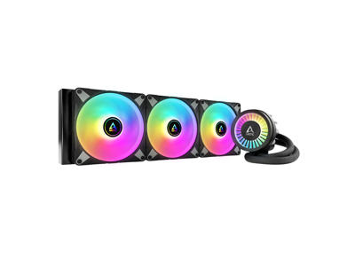 ARCTIC Liquid Freezer III 420 A-RGB Processor Alt-i-en væskekøler 14 cm Sort 1 stk