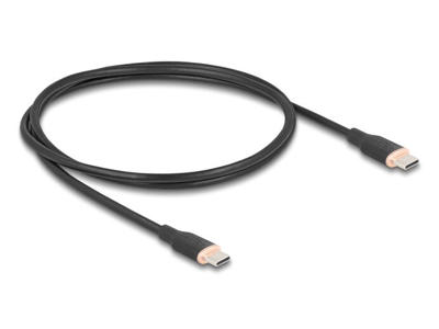 DeLOCK 81238 USB-kabel USB 2.0 1 m USB C Sort