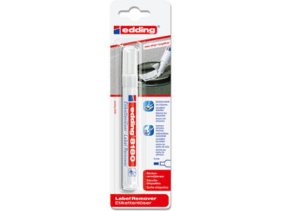 Special marker, Etiket fjerner, 4 mm, Transparent, Edding Label remover 8180