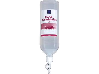 Hånddesinfektion, Gel, 1000 ml, Standbag flaske, Abena 85%