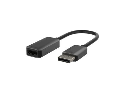 Belkin AVC011btSGY-BL 0,22 m DisplayPort HDMI Sort