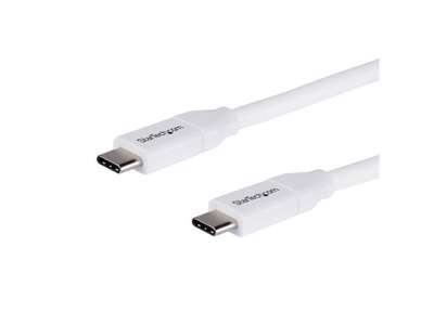 StarTech.com USB2C5C2MW USB-kabel USB 2.0 2 m USB C Hvid