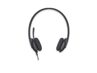 Logitech H340 USB Headset, Black