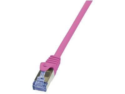 LogiLink Cat6a S/FTP, 2m netværkskabel Lyserød S/FTP (S-STP)