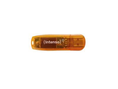 Intenso Rainbow Line USB-nøgle 64 GB USB Type-A 2.0 Orange