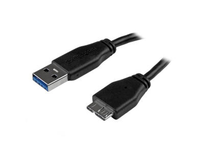 StarTech.com USB3AUB15CMS USB-kabel USB 3.2 Gen 1 (3.1 Gen 1) 0,15 m USB A Micro-USB B Sort