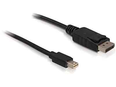 DeLOCK 1m Displayport Cable mini DisplayPort Sort