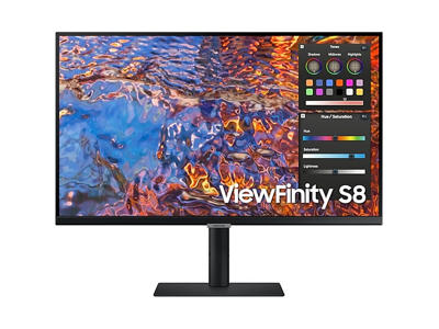 Samsung S80PB LED display 68,6 cm (27") 3840 x 2160 pixel 4K Ultra HD Sort