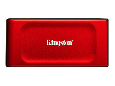 Kingston Technology 2 TB XS1000 Red External USB 3.2 Gen 2 – Bærbart SSD-drev