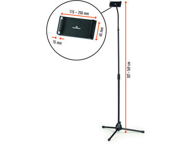 Tablet og mobil stand, Durable Twist Floor