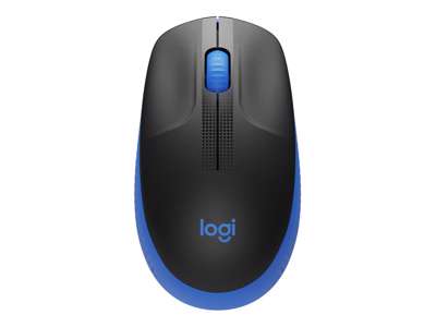 Logitech M190 Full-size wireless mouse, Blue