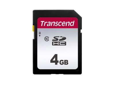 Transcend SDHC 300S 4GB NAND Klasse 10