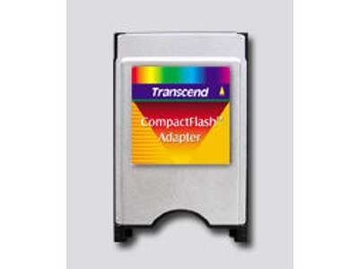 Transcend CompactFlash Adapter kortlæser Sølv