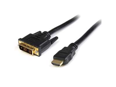 StarTech.com HDDVIMM1M 1 m HDMI DVI-D Sort