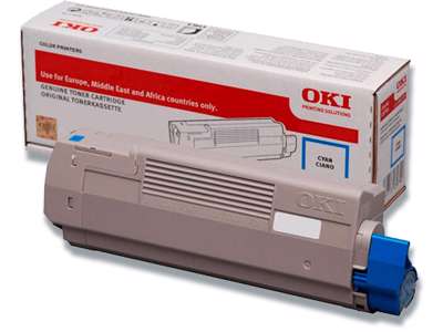 Toner, C332-MC363, Cyan-blå, 3.000 sider, OKI 46508711