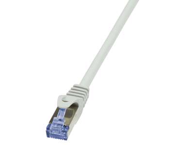 LogiLink 0.25m Cat.6A 10G S/FTP netværkskabel Grå 0,25 m Cat6a S/FTP (S-STP)