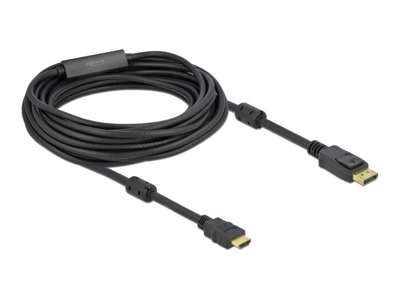 DeLOCK 85962 videokabel adapter 10 m HDMI Type A (Standard) DisplayPort Sort