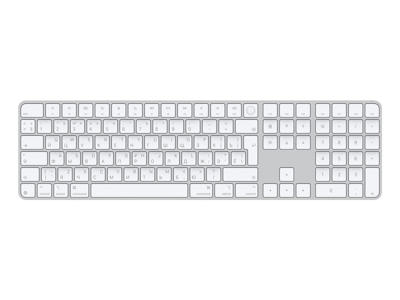 Apple Magic tastatur Universel USB + Bluetooth QWERTY Russisk Hvid