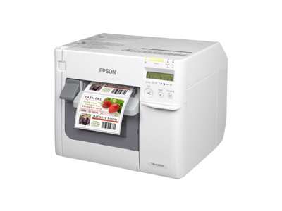 Epson TM-C3500 etiketprinter Inkjet Farve 720 x 360 dpi 103 mm/sek. Ledningsført Ethernet LAN