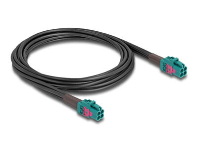 DeLOCK 90117 koaxial kabel 1 m Mini FAKRA Z Turkisfarve