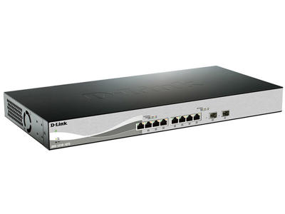 D-Link DXS-1210-10TS Administreret L2/L3 10G Ethernet (100/1000/10000) 1U Sort, Sølv