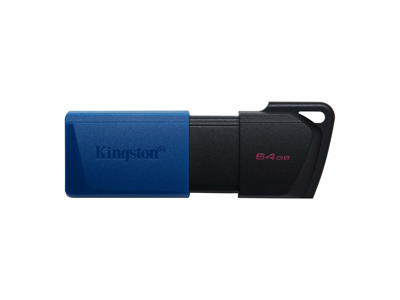 Kingston Technology DataTraveler 64 GB USB 3.2 Gen 1 Exodia M (sort + blå)