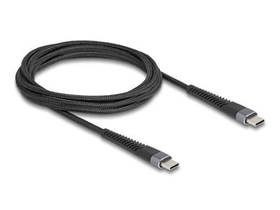 DeLOCK 81125 USB-kabel USB 2.0 2 m USB C Sort