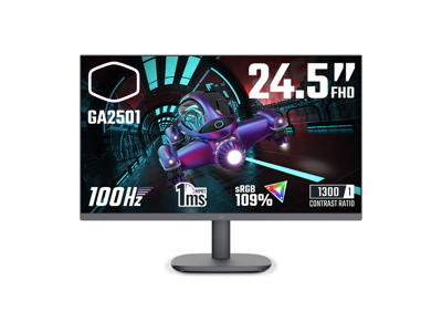 Cooler Master Gaming GA2501 LED display 62,2 cm (24.5") 1920 x 1080 pixel Fuld HD Sort