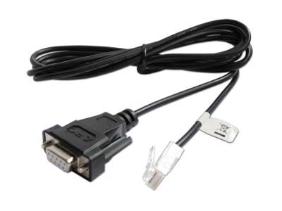 APC AP940-0625A kabel kønsskifter DB9 RJ45 Sort