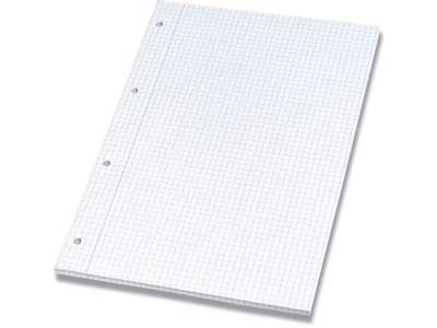 Papirblok, Kvadreret, A4, 5 blokke, Bantex Note Pad 