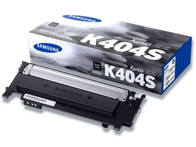 Toner, CLT-K404S, Black-sort, 1.500 sider, Samsung 404S