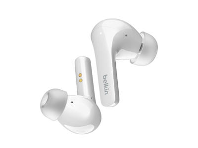 Belkin SOUNDFORM Flow Headset Trådløs I ørerne Opkald/musik USB Type-C Bluetooth Hvid