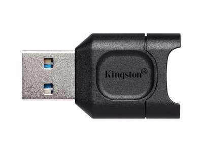 Kingston Technology MobileLite Plus kortlæser USB 3.2 Gen 1 (3.1 Gen 1) Type-A Sort