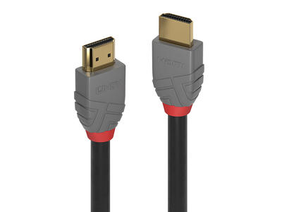 Lindy 36962 HDMI-kabel 1 m HDMI Type A (Standard) Sort, Grå